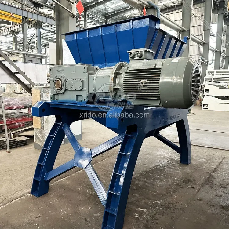 2024 Hot Sale Scrap Metal Shredder Machine High Quality Scrap Metal Double Shaft Shredder