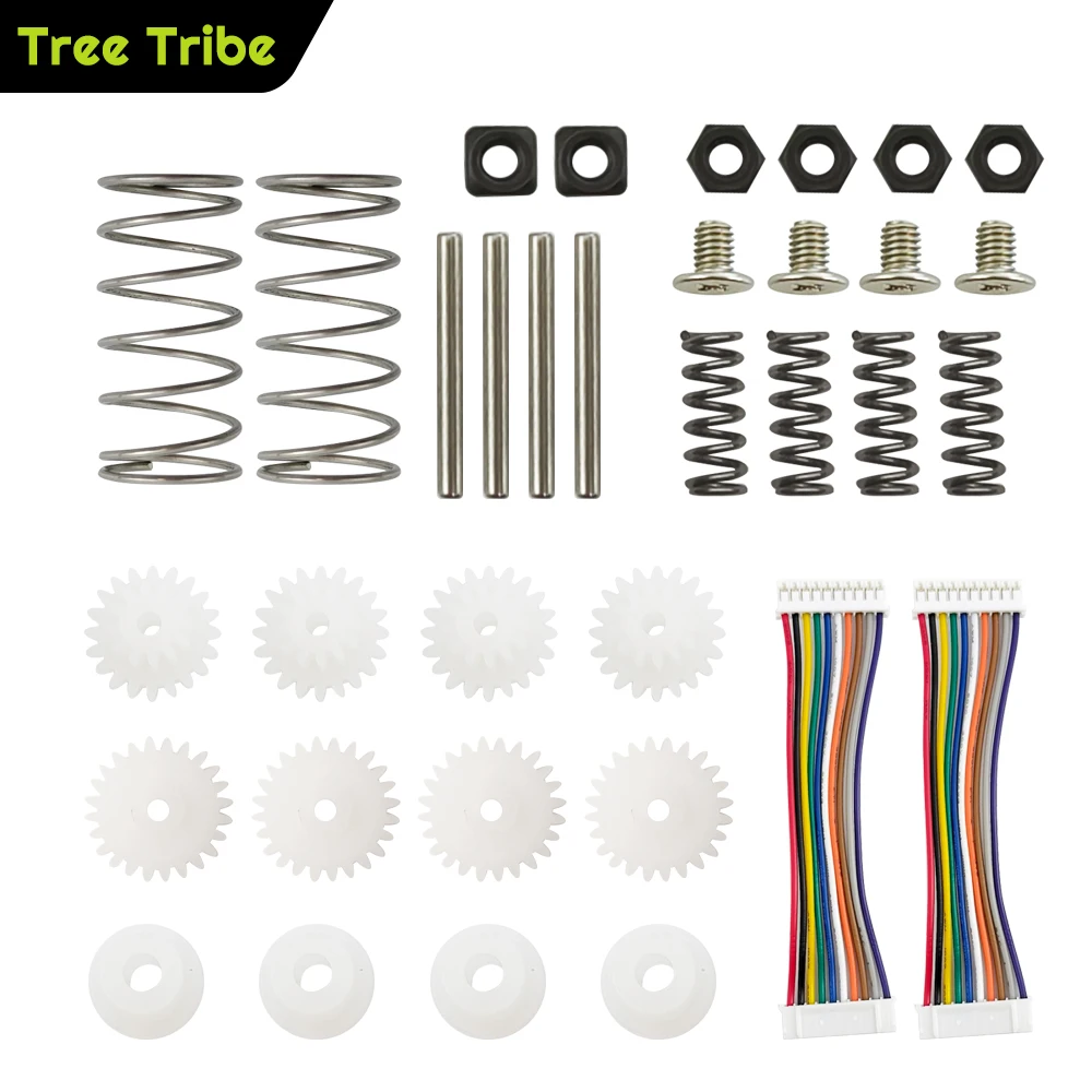 Ulepszenie Tree Tribe AMS BMCU 370C do wersji 370C DM z podwójnym mikroprzełącznikiem MMU, wielokolorowe drukowanie dla A1 Mini — zdjęcie produktu 5