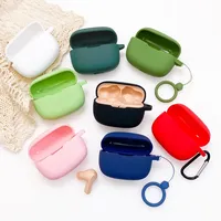 Silicone Cover For JBL Tune 220 225 Wave Beam W100 Wave Buds T280X W200 Tour Pro2 Case Bluetooth Earphone Case Headphone Box