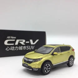 Diecast 1:43 Scale CRV SUV 2017 Alloy Plastic Car Model Finished Product Simulation Toy Collection Gift Static Model Display