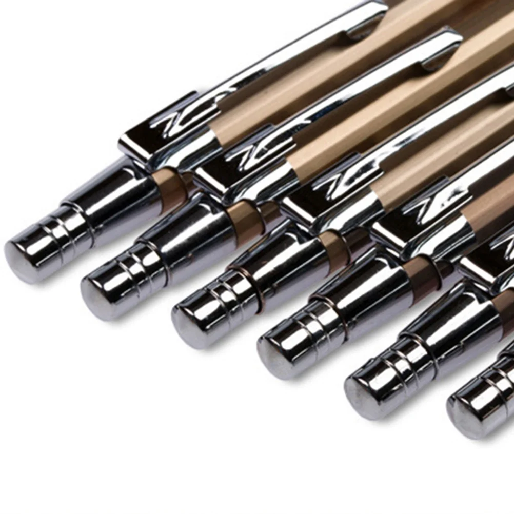 

12Pcs Mechanical Pencil Set Automatic 05mm 2b Refill Leads Easy Retractable Tip Writing Drawing Mechanical Pencil Set