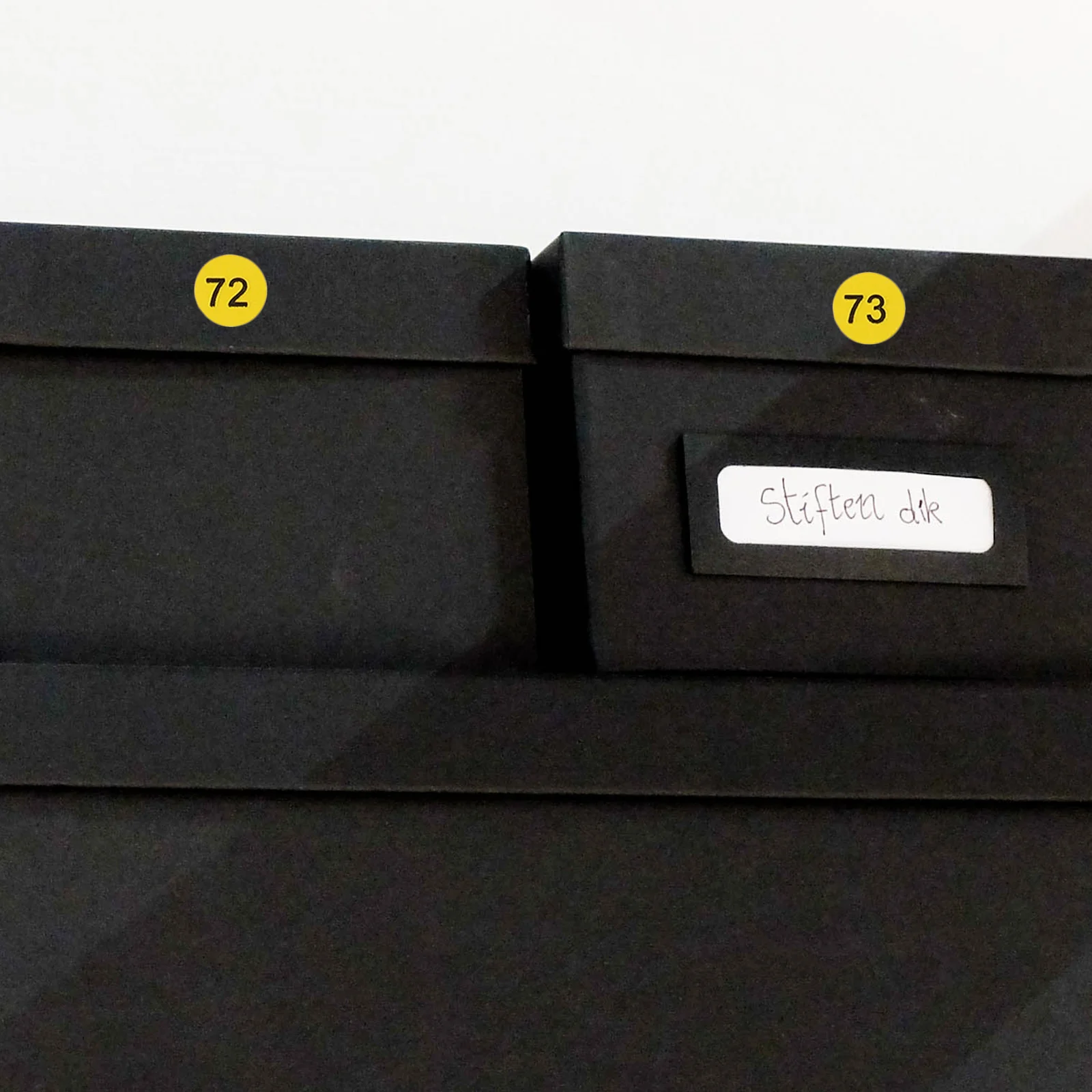 Sticker by Number Round Stickers Classification Digital Label Office Labels for Printer