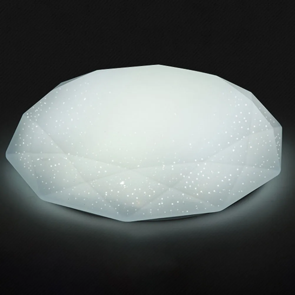 

27Cm LED Ceiling Light 12W Diamond Shape Design for Kitchen Bathroom Bedroom Mount Ceiling Lamp Bright Modern Lighting