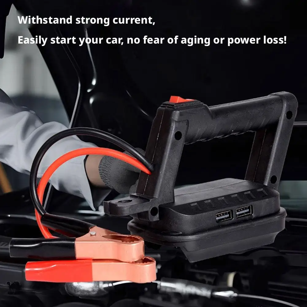 Car Jump Starter For Makita/Dayi Lithium Battery Emergency Booster Vehicle Battery Charger Jump Start Tool