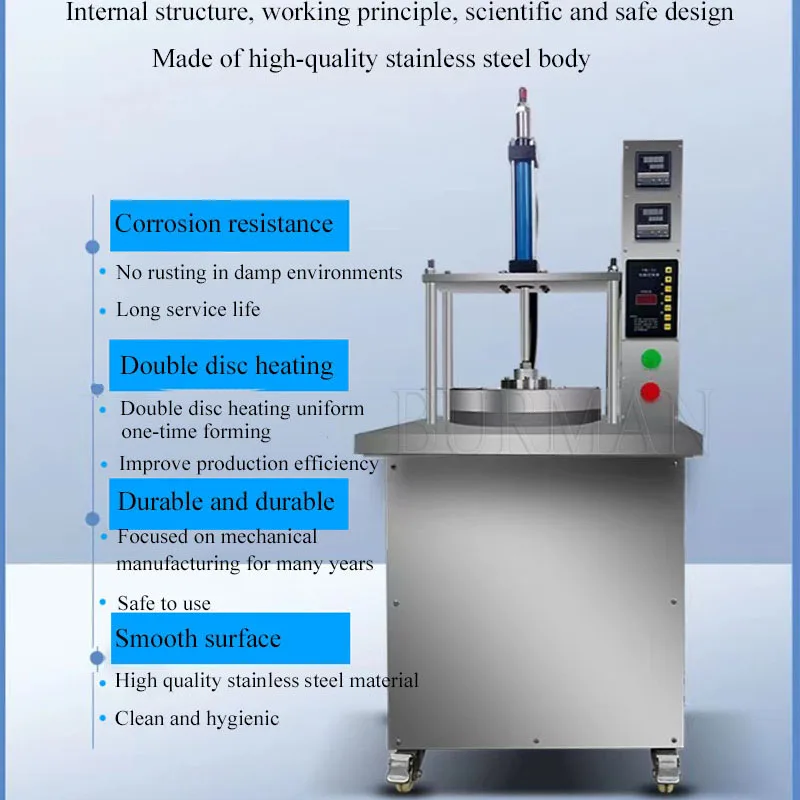 Automatische Hydraulische Tortilla Pannenkoek Chapati Making Machine Rotimatic Roti Platte Pannenkoek Maker Machine