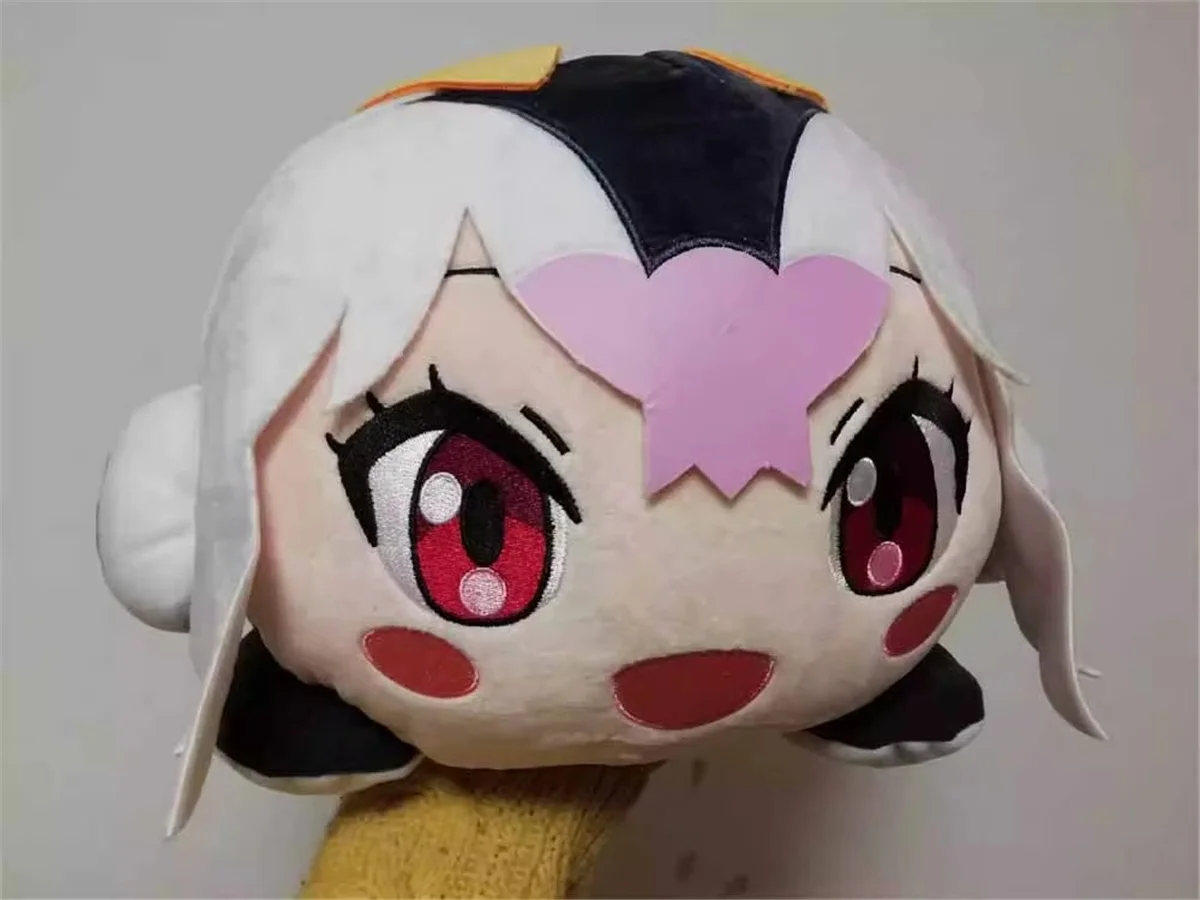 Bonito japão anime kemono amigos pinguim real princesa grande colocado pelúcia travesseiro boneca brinquedo 40cm crianças meninas presentes