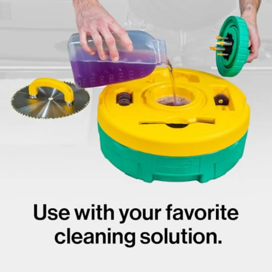 MICROJIG BLADECLEAN Saw Blade and Router Bit Cleaning Kit System with CPR Disc Set Woodworking Tools Accessories for Efficient