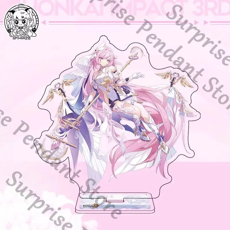 Honkai Impact 3rd Game Ambitus Elysia-Serie Herrscher of Human: Ego Standschild Desktop-Ornament mit hohem Erscheinungsbild