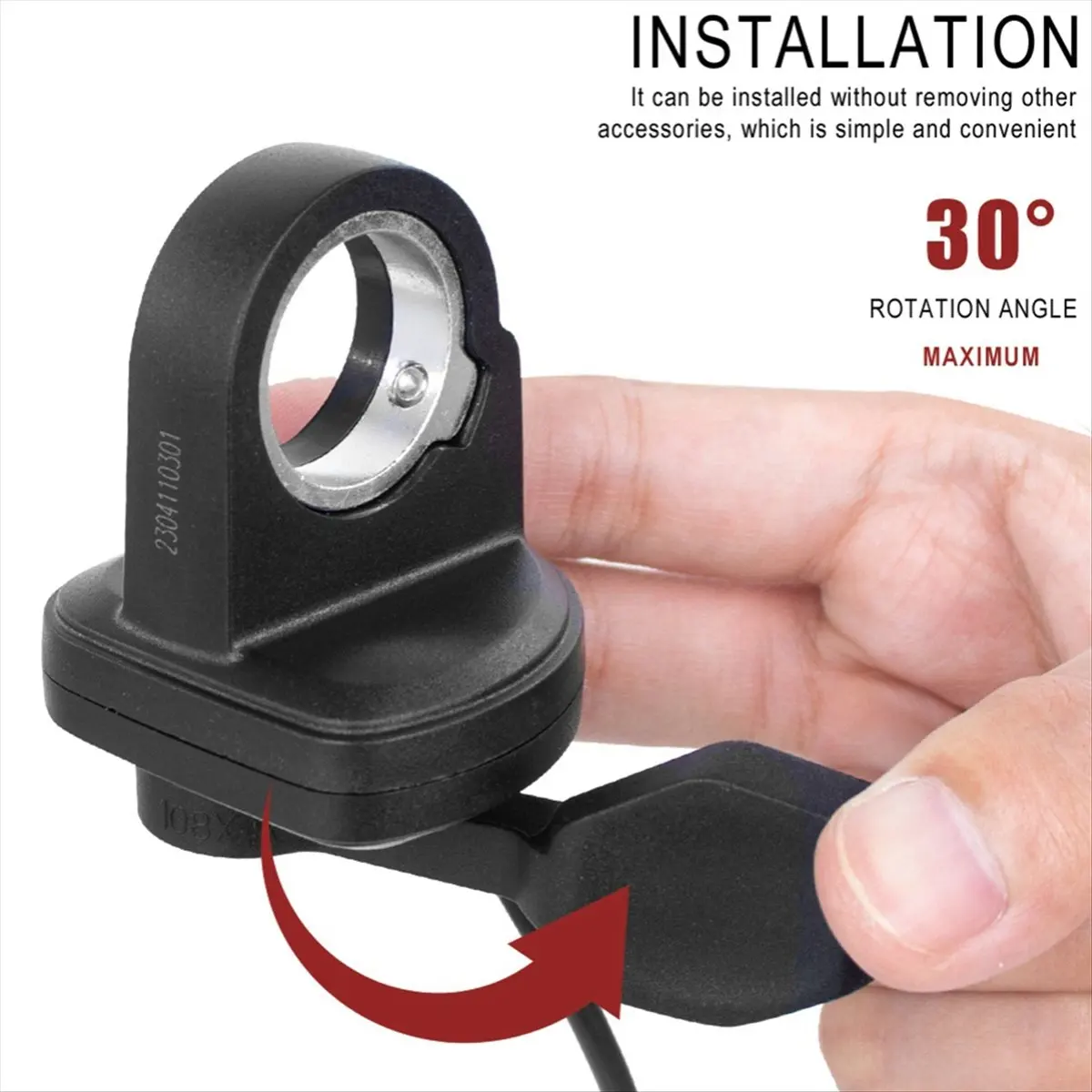 

Thumb Throttle for WideWheel Pro Kickscooter Accessories Universal Waterproof Electric Scooter Thumb Accelerator