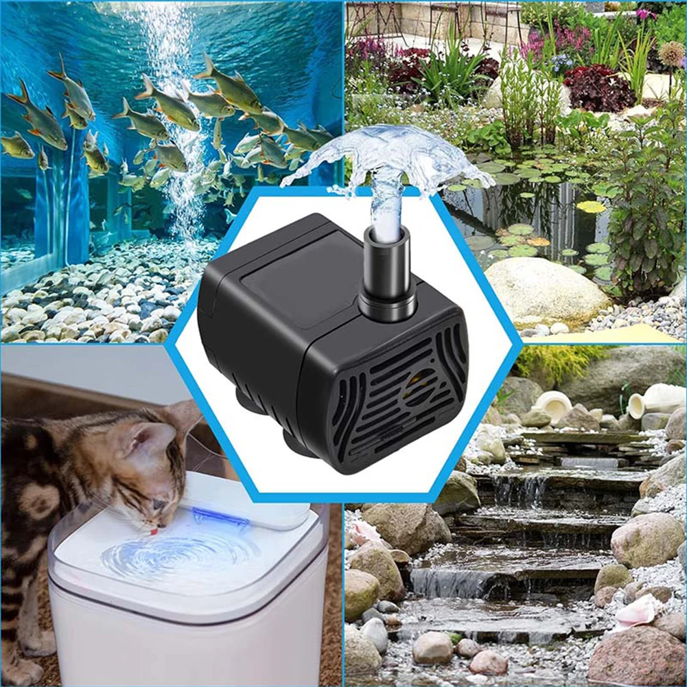 DC Water Pump Aquarium Pump Aquarium Decoration Suitable For Fish Tanks Electronic Commutation Handicrafts For Aquarium