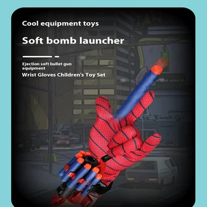 العنكبوت أنيمي رماة الويب مع المعصم ، إيفا الهواء لينة رصاصة ، مجموعة لعب الأدوار ، حار بيع أعلى 8 مبيعات مستعملة من بندقية الحبيبات - No3