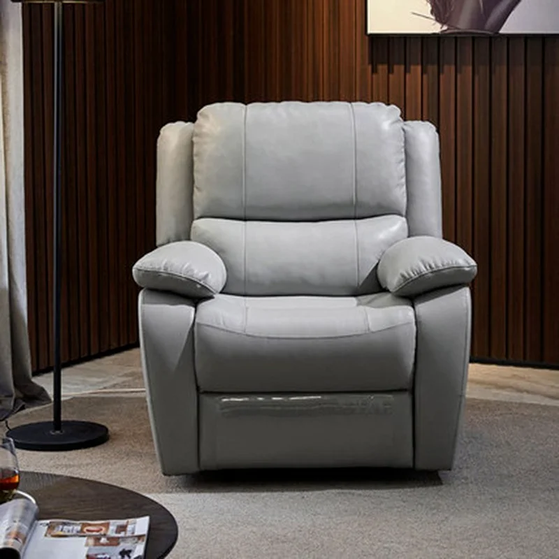 Hot Sale Modern Single Leather Multifunctional Sofa Living Room Intelligent Electric Recliner