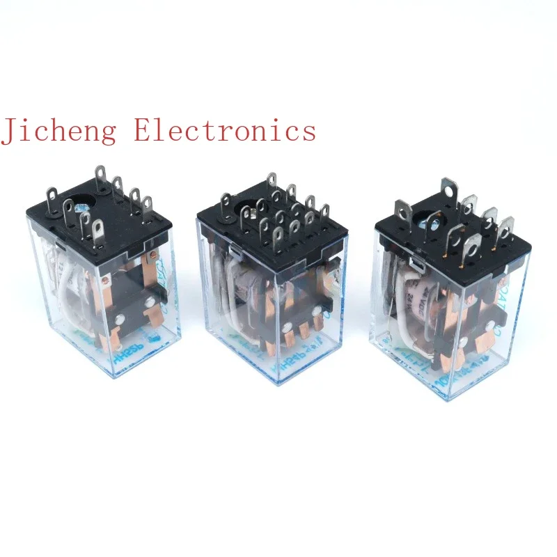10ocs HH52P-12VDC HH52P-24VDC HH52P-220VAC HH54P-12V HH54P-24V HH54P-220VAC Relay