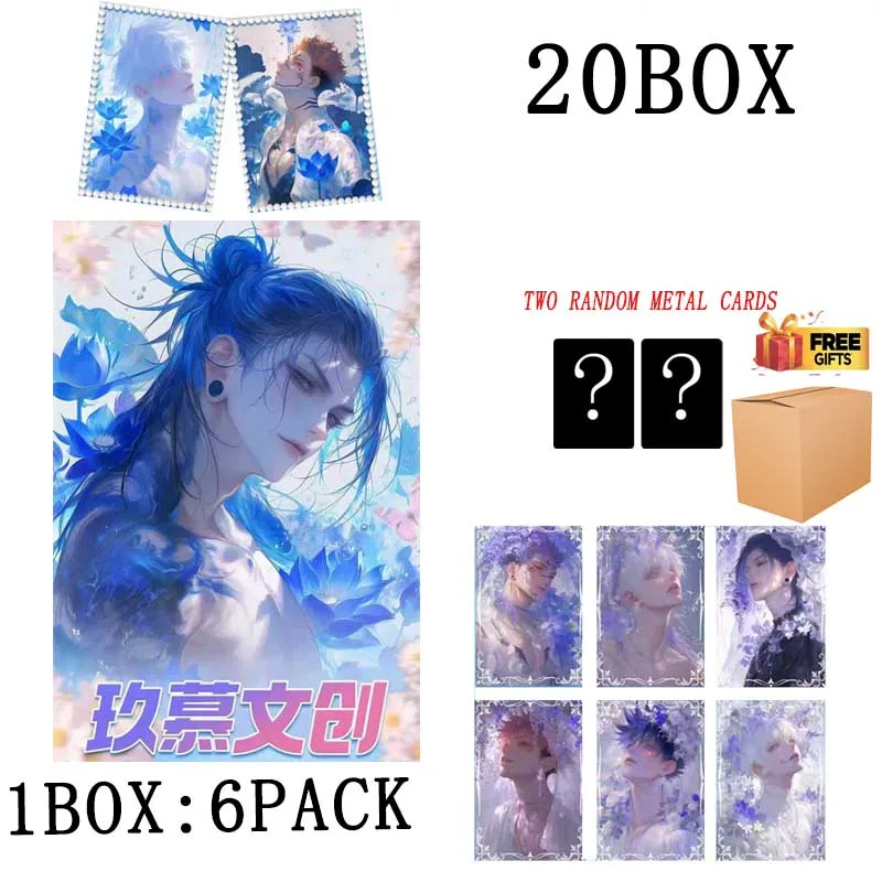 

Jiumu Wenchuang Jujutsu Kaisen Wholesales Collection Card Booster Box ACRYLIC Colored Paper Great Male God Playing Tables Game