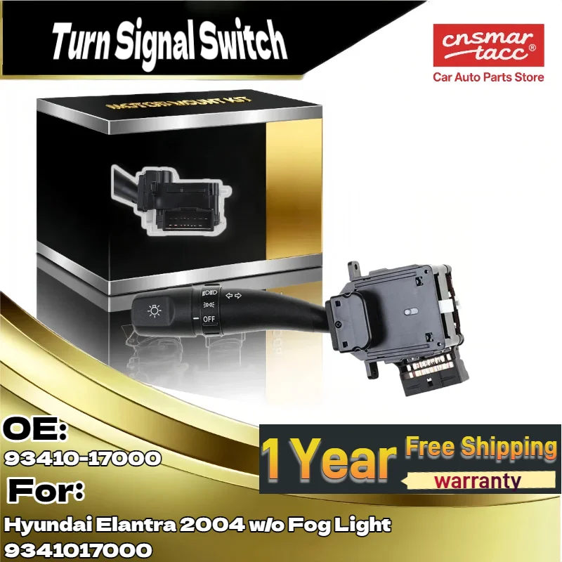 

9341017000 Headlight Turn Signal Switch for Hyundai Elantra 2004 (w/o Fog Light)