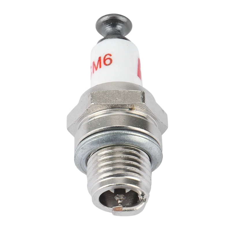 Rcexl CM6-10Mm Iridium Spark Plug For Gas/ Petrol Engine DLE30, DLE55, DLE111, DLA56, DLA32, DLA112, EME55