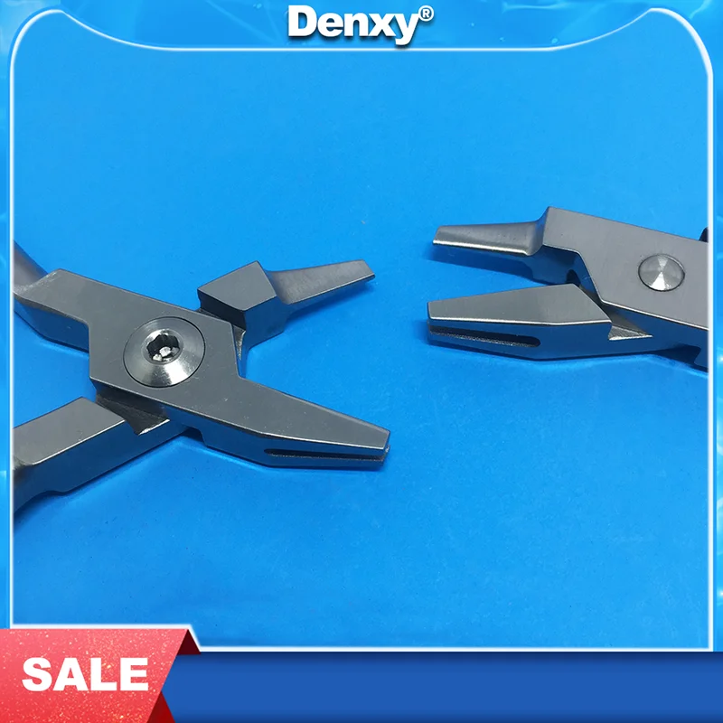 

DENXY 1 Pcs Orthodontic Plier with Bending Aderer 3-Jaw Dental Pliers High Quality Dentist Forceps Orthodontic Instruments