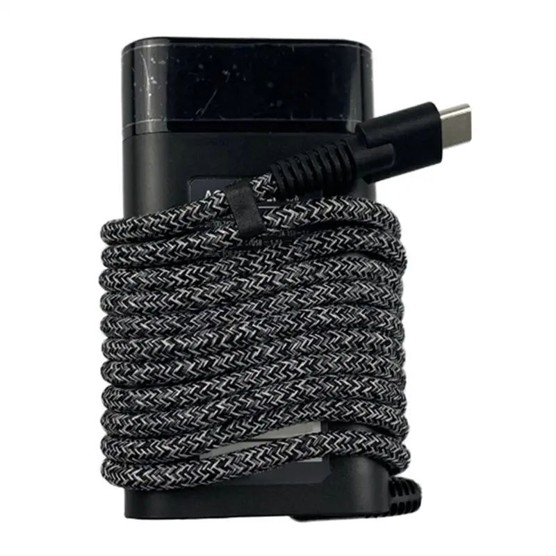 New AC240V Slim 65W USB C Charger, for EliteBook Chromebook Fast Charging Type C Laptop Power Adapter US Plug