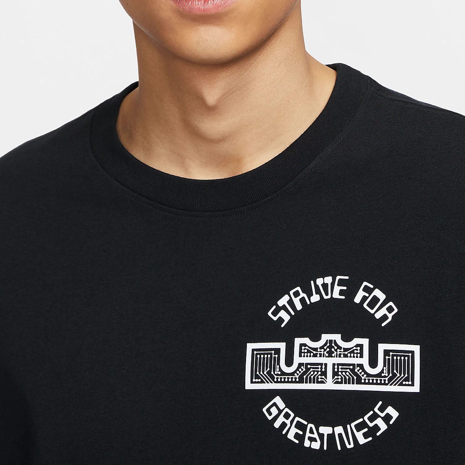 Nike oficial genuino LeBron baloncesto entrenamiento casual manga larga HF6192-010