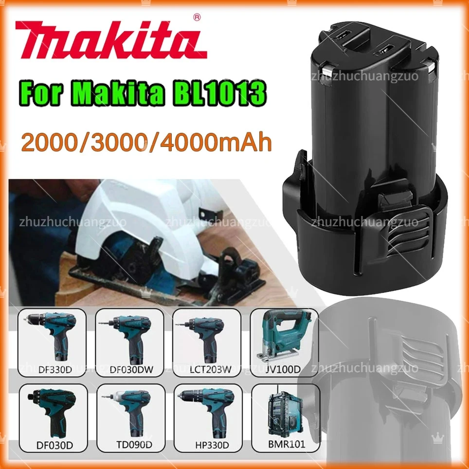 Makita Original 10.8V BL1013 Rechargeable Power Tools li-ion Battery Replacement TD090D LCT203W DF030D BL1014 tools Battery