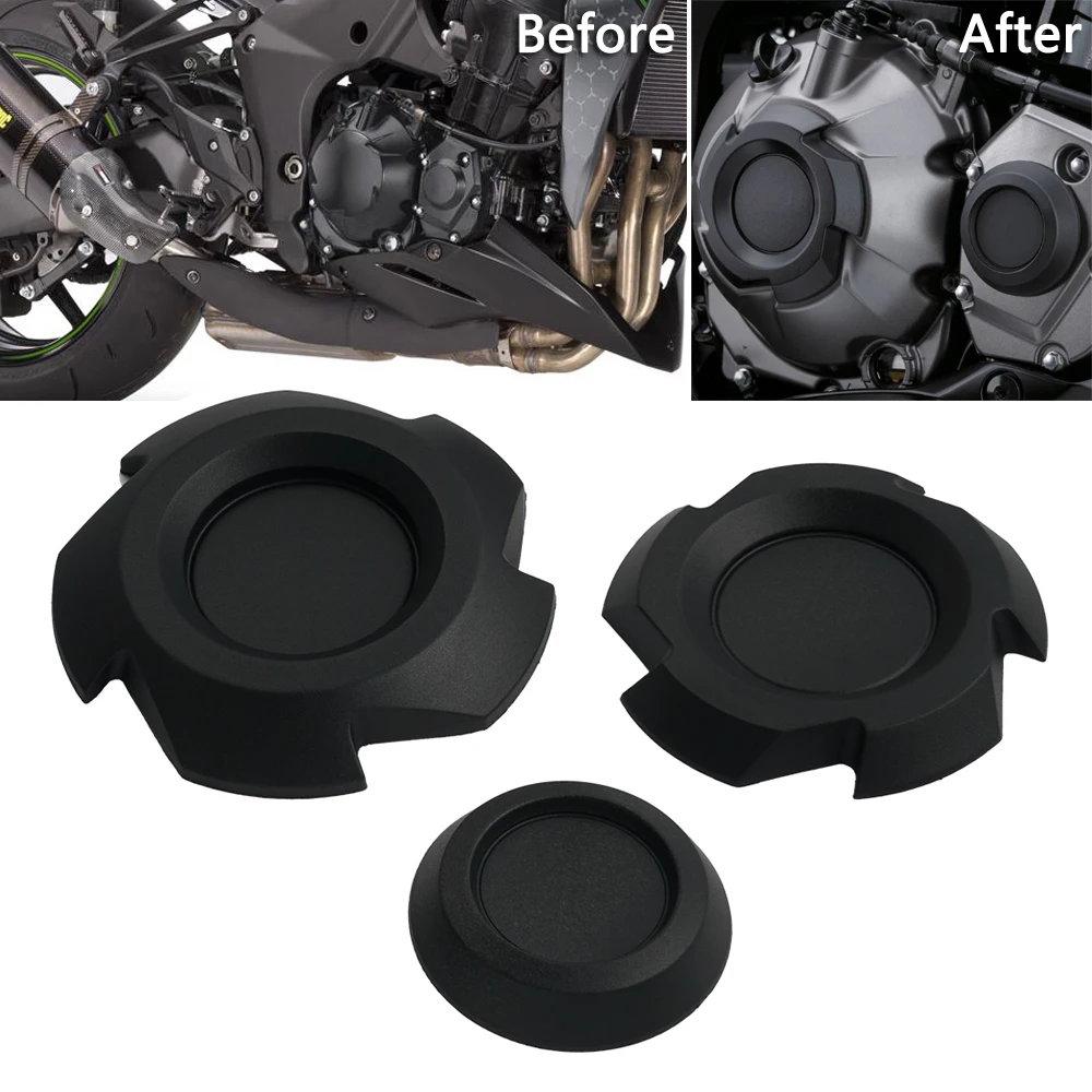 For 2010-2020 Kawasaki Z1000 Generator Clutch Crankshaft Sensor Cover Engine Slider Cover for Kawasaki Z1000R Z1000SX Ninja 1000