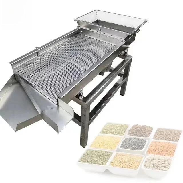 

Линейный двухволновой вибрационный грохот для песка, компоста, гранул и кофейных зерен