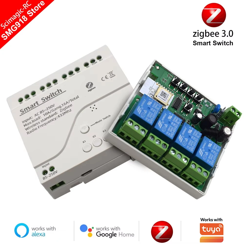 modulo-de-placa-de-rele-inteligente-zigbee-12v-24v-2-canais-1-canal-4-canais-contato-seco-receptor-rf433-compativel-com-tuya-alexa-google-home