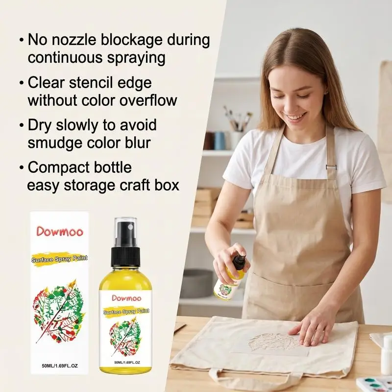 Poster Decorating Sprayer Paint 50ML/1.69Floz Craft Bottle for Art Learners, DIY Coloring Tasks, Compact Project Storage F19E