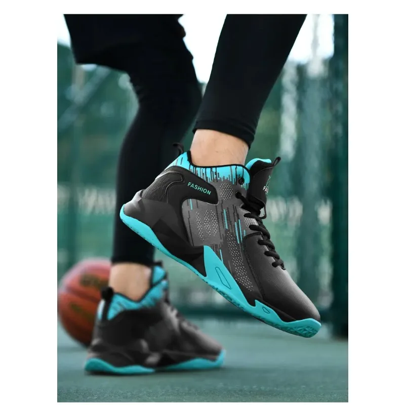 

New Men's Basketball Shoes Breathable Unisex Street High Quality Sneakers Outdoor Trainers Sneakers Couple Fashion Gym Lace-up