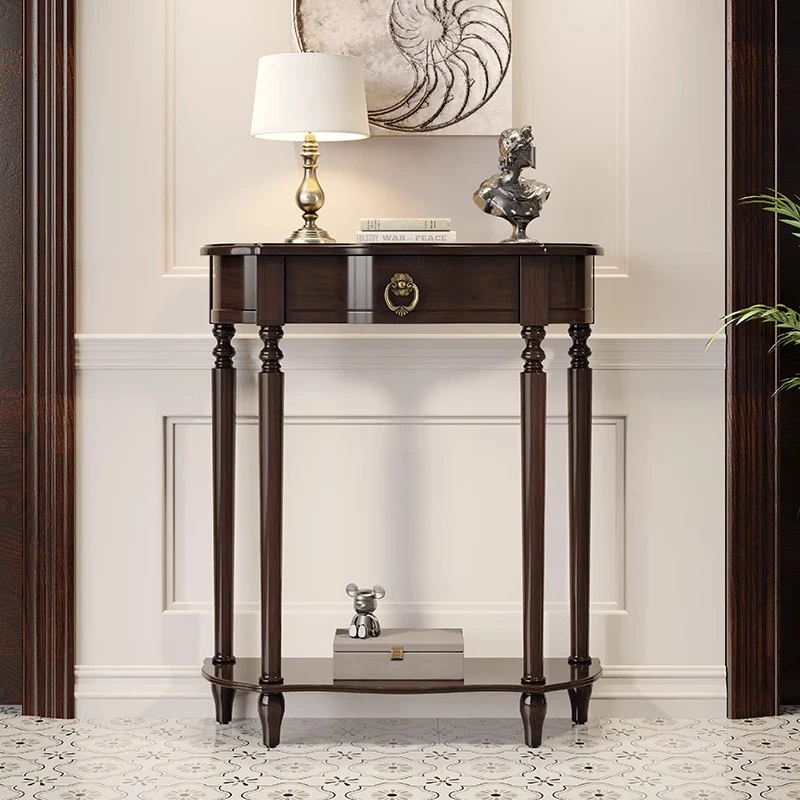 

Beauty Fashion Entryways Table Modern Cozy Trendy Premium Console Table Classic European Schreibtisch Living Room Furniture