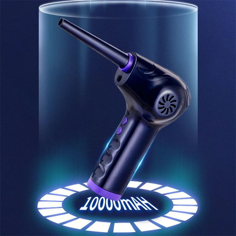 Dépoussiéreur USB sans fil, grande capacité, aste, portable, dépoussiéreur pour PC, ordinateur portable, voiture, clavier propre