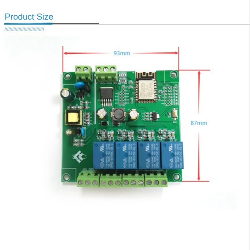 XTECH ESP8266 Wireless WIFI Relay Module ESP-12F Development Board E-Welink APP Remote Control