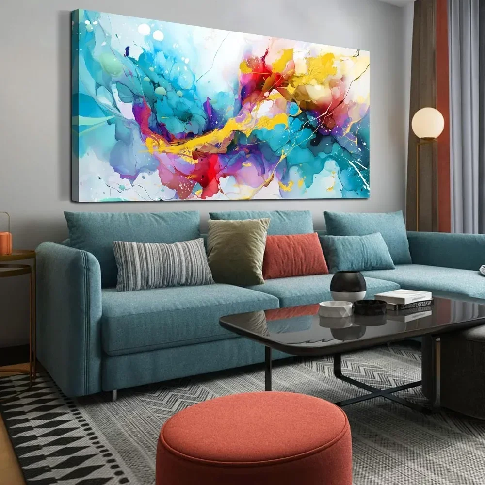 

Modern Art Wall-Decor for Office Women - Abstract Wall Art - Large Wall Paintings for Living Room Ready to Hang Size 30" x 60"