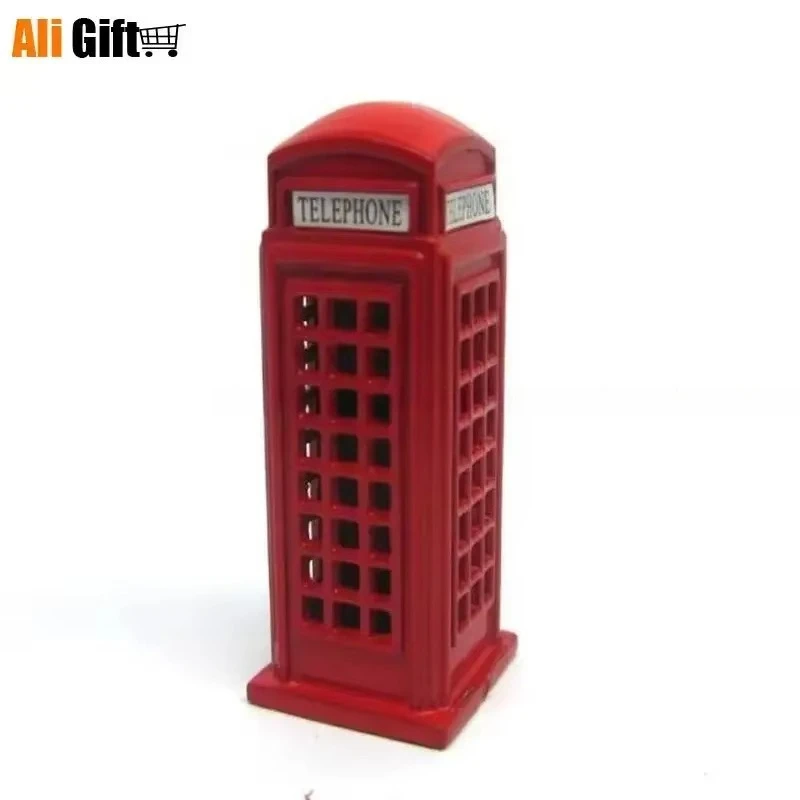 London Double Decker Bus and Phone Refrigerator Magnet UK Souvenir Collection for Home Decor Big Ben Keychain Decoration