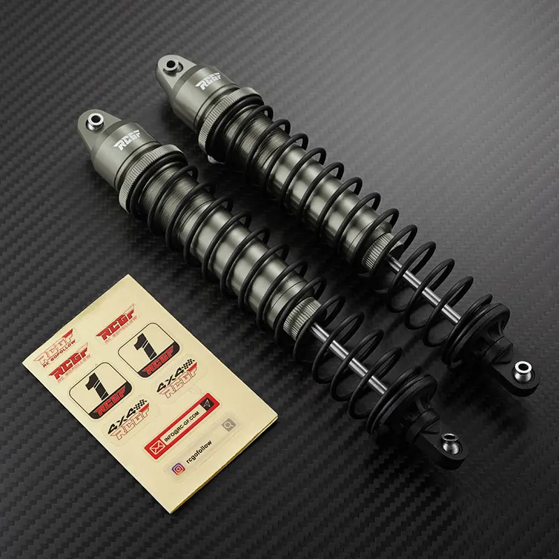 1/5 Aluminum Alloy Smooth Front Rear Shock Absorber For XMAXX RC Car Part RC Car Accessories Replacement Parts Red