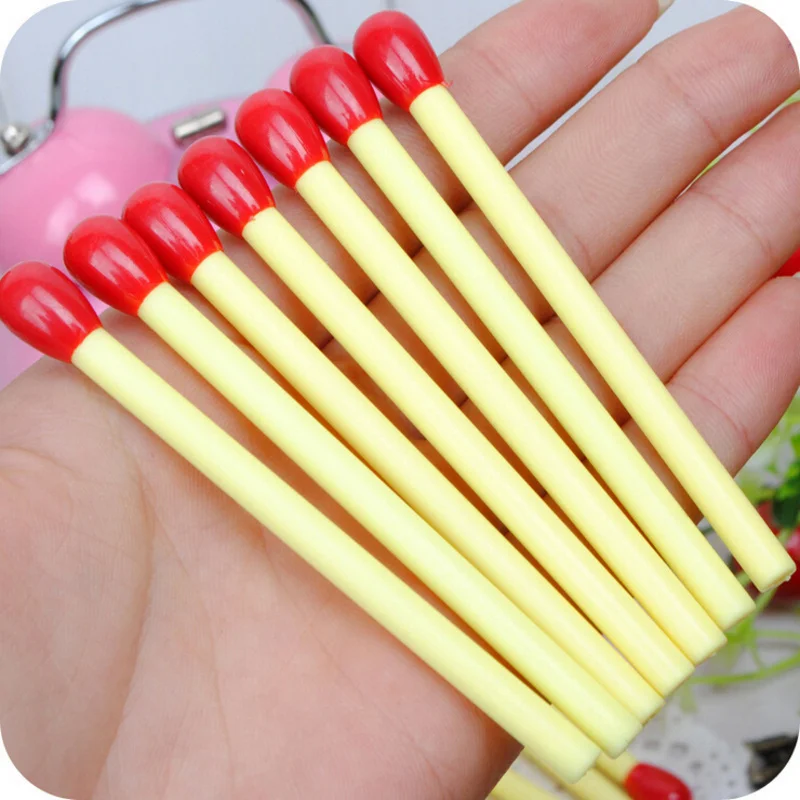 20 Pcs Cute Creative Matchstick Mini Ballpoint Pen Stationery