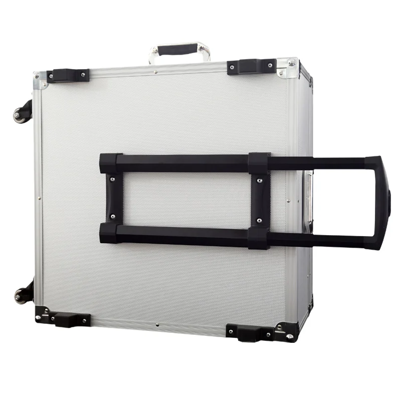 Portable & Safe Aluminum Alloy Toolbox Storage Case Travel-friendly Tool Box