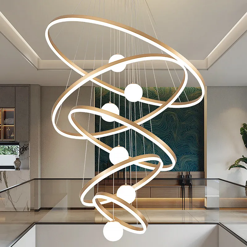 Modern chandeliers, stairway chandeliers, living room chandeliers, indoor lighting fixtures