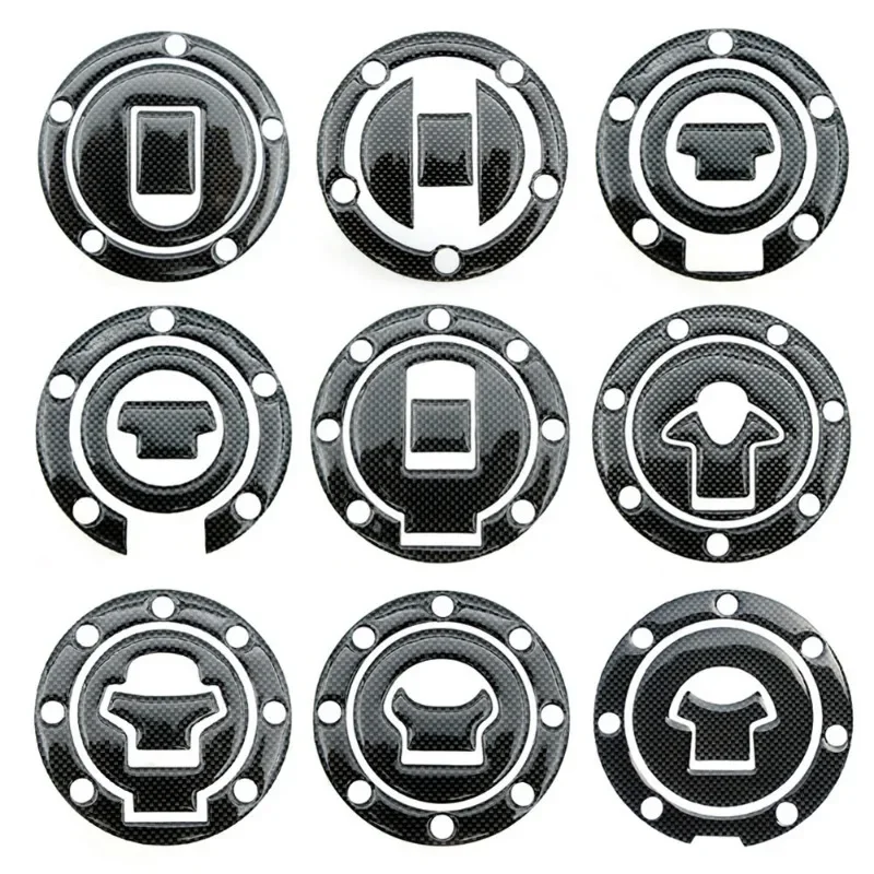 

Carbon Fiber Fuel Gas Oil Cap Tank Pad Tankpad Protector Sticker For Motorcycle Universal For Honda Suzuki Kawasaki For Yamaha