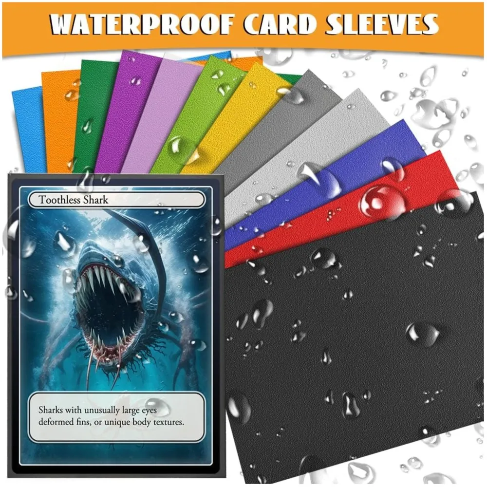

50-250PCS Game Card Sleeves For TCG Trading Pokmon Cards Protector Tarot Shield Board Magical Photo Sports Holder Cover 66x91mm