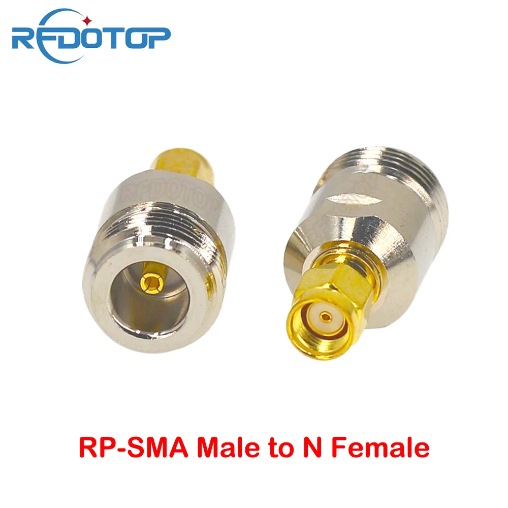 

10PCS RP-SMA Male Plug to L16 N Female Straight Connector for WiFi Antenna Radio Antenna L16 N to SMA RF Coaxi Adapter Wholesale