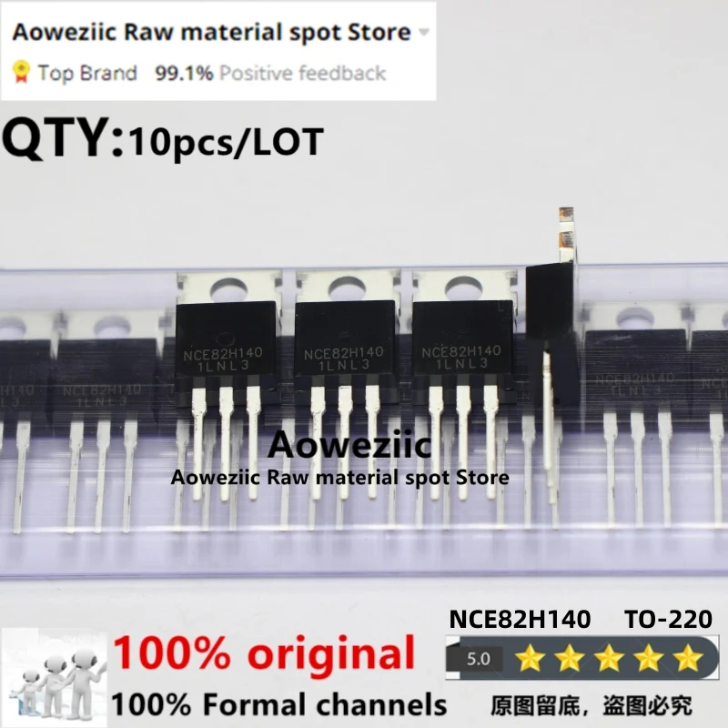 Aoweziic 2022+ 100% nowy oryginalny NCE82H140 TO-220 NCE82H140D TO-263 N-kanałowy MOS FET 82V 140A