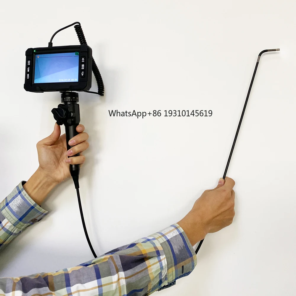 

Factory HD New Pipeline Articulating Video Borescope Inspection Camera