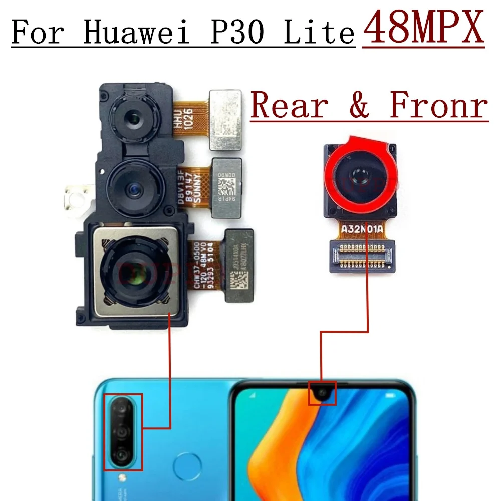 22176 - FOTOCAMERA ANTERIORE PER HUAWEI MATE 20 PRO - Compatibile 22176 - FOTOCAMERA ANTERIORE PER HUAWEI MATE 20 PRO - Compatibile