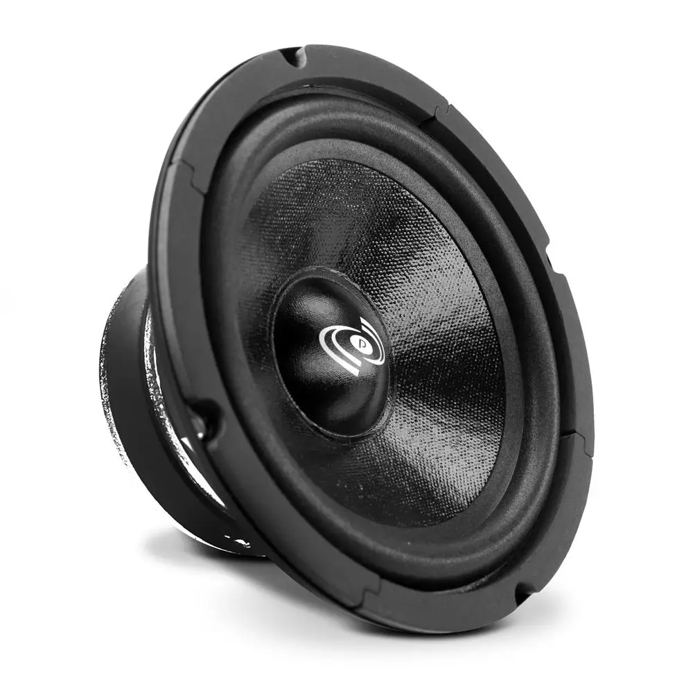 Pyle 6.5" High Power 300W Car Midrange Speaker – 8Ω Sealed Back Design w/ Kapton Voice Coil, PDMR6