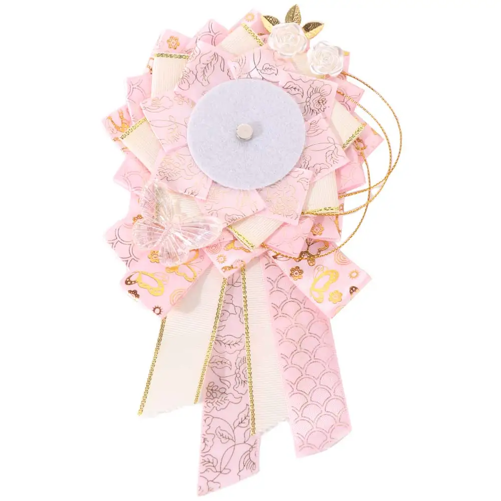 

Cosplay Decorate Anime Badge Holder Lightweight Flower Pins Display Base Luxury Pin Protector Backpack Ornament Badge Organizers