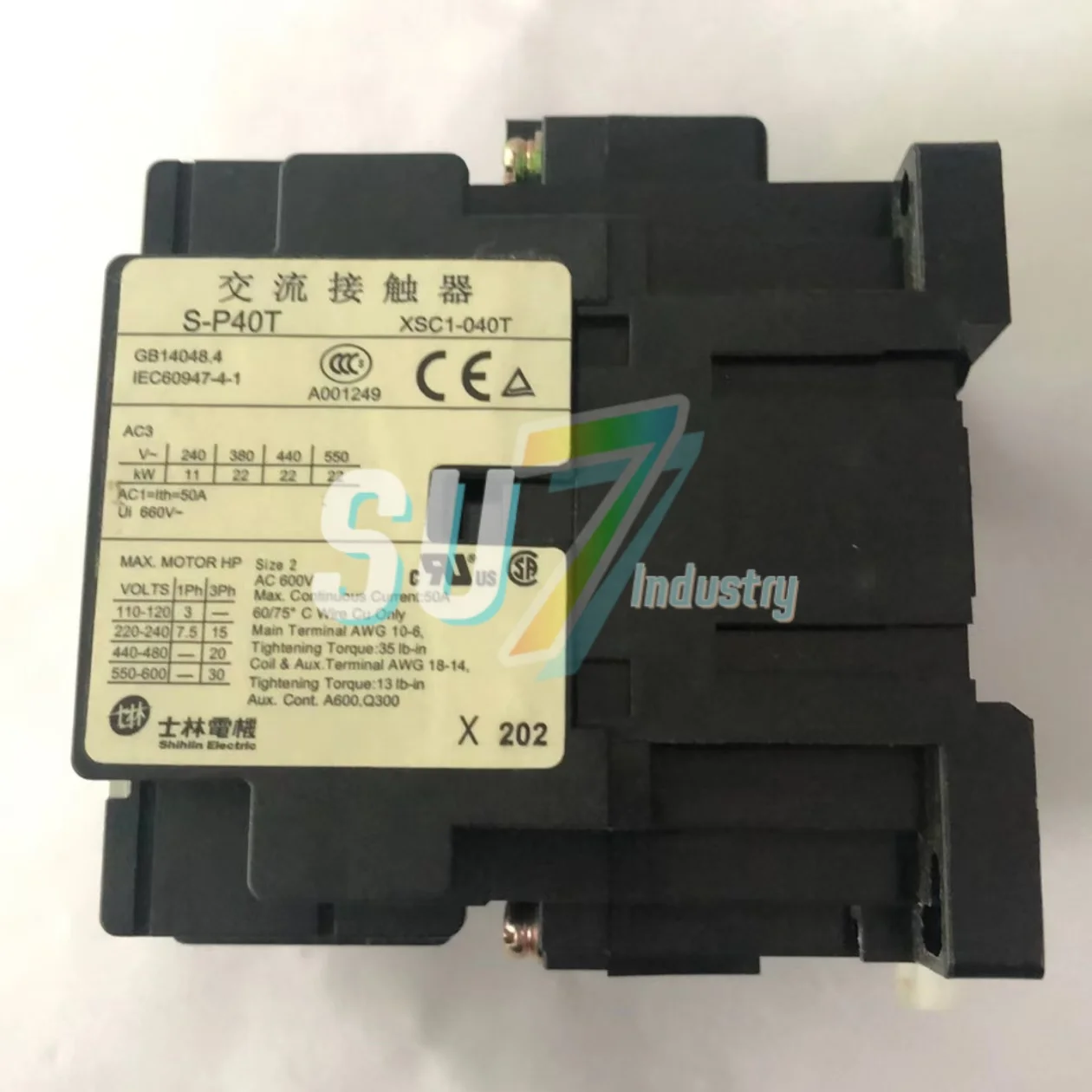Magnetic Contactor    S-P60T AC220   S-P40T     New In warehouse