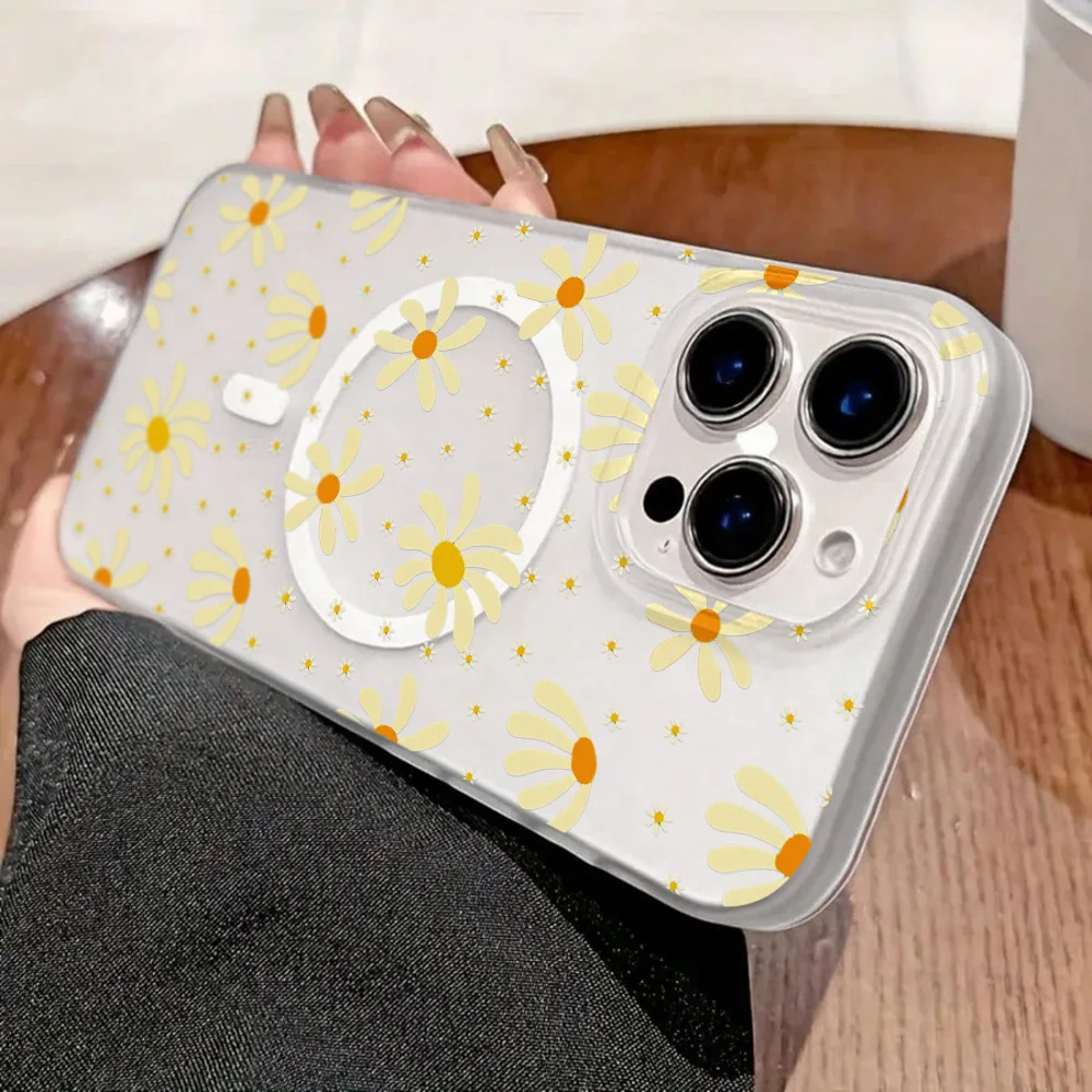Zdjęcie 5: Eleganckie, magnetyczne, miękkie, przezroczyste etui z dużym otworem na telefon Apple iPhone 17 16 15 14 13 12 ProMax 17 16 15 Pro Cases Funda