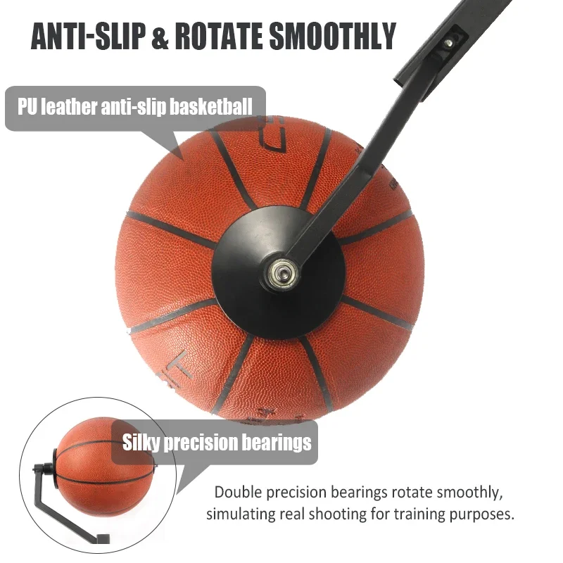 Wall-mounted Basketball Pitching Corrector PUBasketball Shooting Train Smooth Shooter Guide Hand Shot Training Aid Keep Elbow In