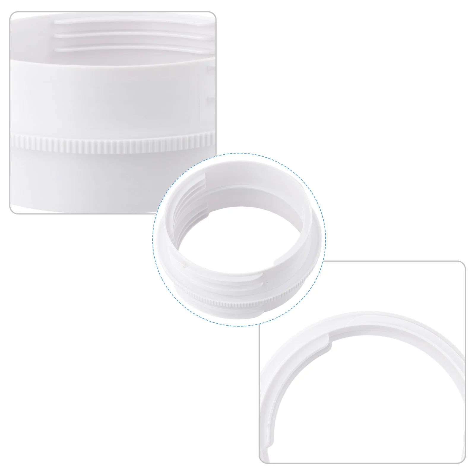 AC Exhaust Duct Connector Exhaust Hose Connector Easy Installation Excellent Craft Lightweight Design Long Life